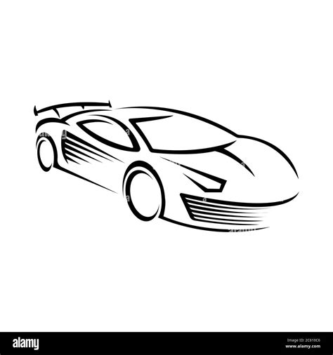 Auto Car Logo icon Vector Illustration template. Modern Sport Car ...