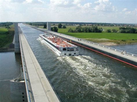 The Incredible Magdeburg Water Bridge in Germany