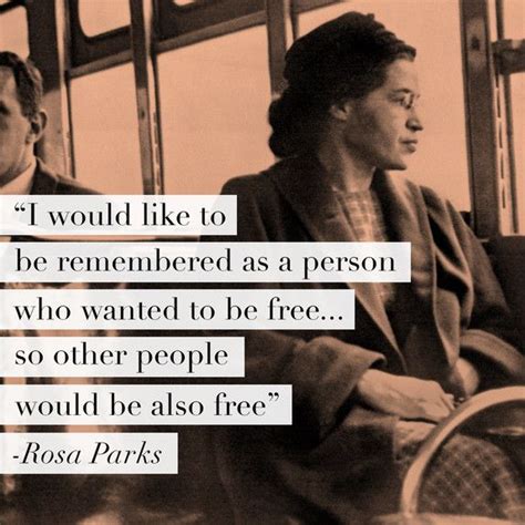 Today I'm Channelling Rosa Parks | Rosa parks, Park quotes, Inspirational people