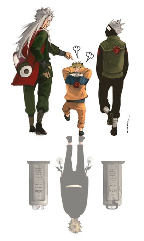 NARUTO - Jiraiya, Kakashi by smallshouts | anime. | Naruto jiraiya, Anime naruto, Naruto kakashi