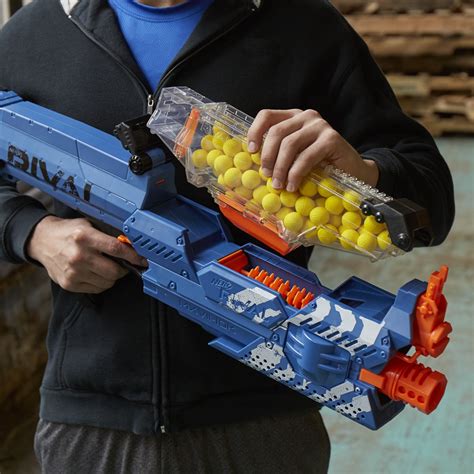 Nerf Rival Nemesis MXVII-10K, Blue- Buy Online in United Arab Emirates at Desertcart - 45308609.