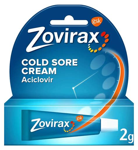 Zovirax Cold Sore Cream | Meds Direct To You