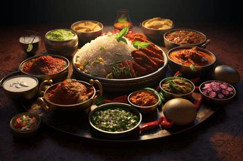 Premium AI Image | Illustrate the cultural diversity of Suhoor meals ...