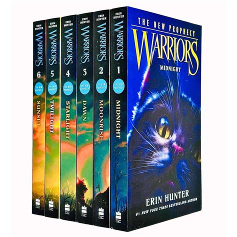 Warrior Cats Series 2 The New Prophecy By Erin Hunter 6 Books Set NEW ...