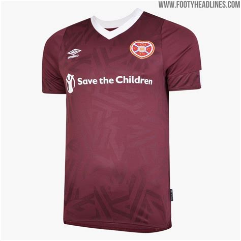 Hearts 19-20 Home Kit Revealed - Footy Headlines