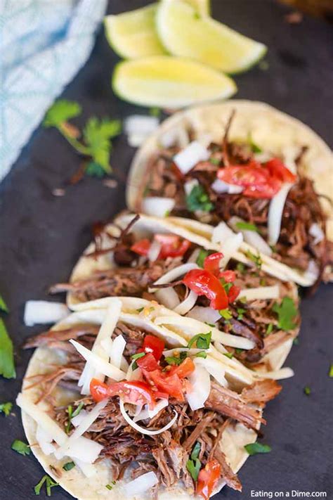 Slow Cooker Beef Carnitas Recipe - Mexican Beef Carnitas Recipe