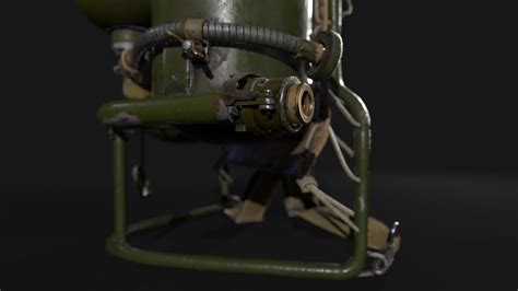 WWII M2-2 Flamethrower — polycount