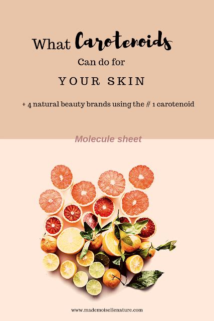 How carotenoids can help your skin Find out all the benefits of carotenoids + discover the ...