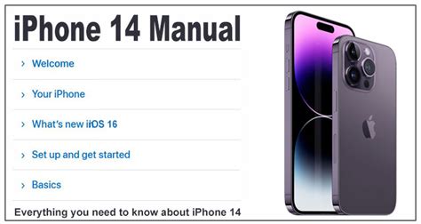iPhone 14 Manual and User Guide for Beginners and Seniors