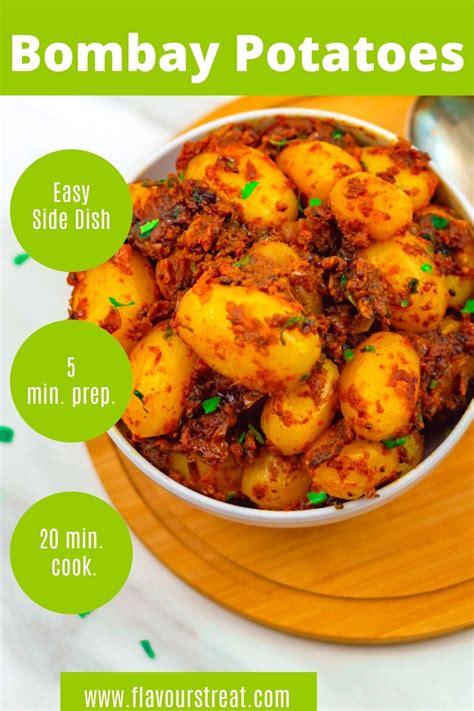 Easy Bombay Aloo Recipe (Indian Spiced Potatoes) - Flavours Treat