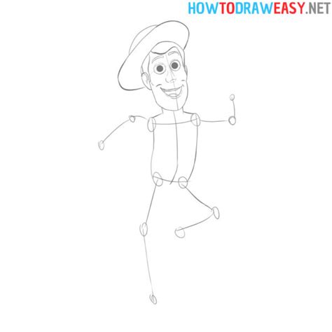 How to Draw Sheriff Woody - How to Draw Easy