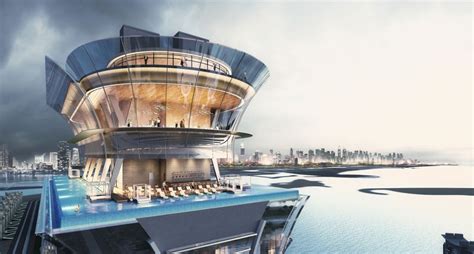 St Regis Dubai, The Palm will have a 360 degree infinity pool on the 50th floor - Luxurylaunches