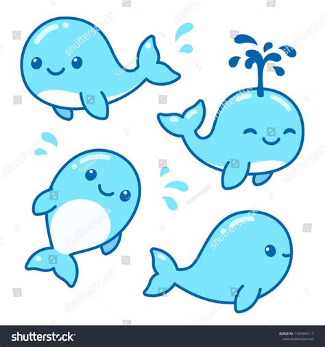 How To Draw A Cartoon Whale