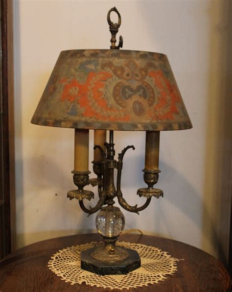 Bargain John's Antiques | Antique Pairpoint Reverse Painted Lamp Directorie Shade - Bargain John ...