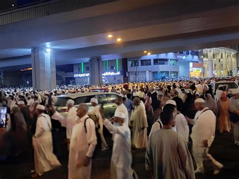 Mecca, Saudi Arabia, April 2023 - Pilgrims from different countries of ...