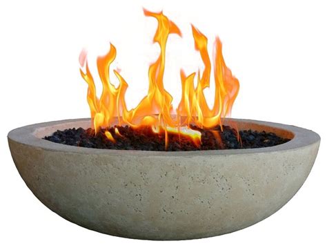 Patio Table Top Fire Bowl - Contemporary - Fire Pits - by Fire Topper LLC