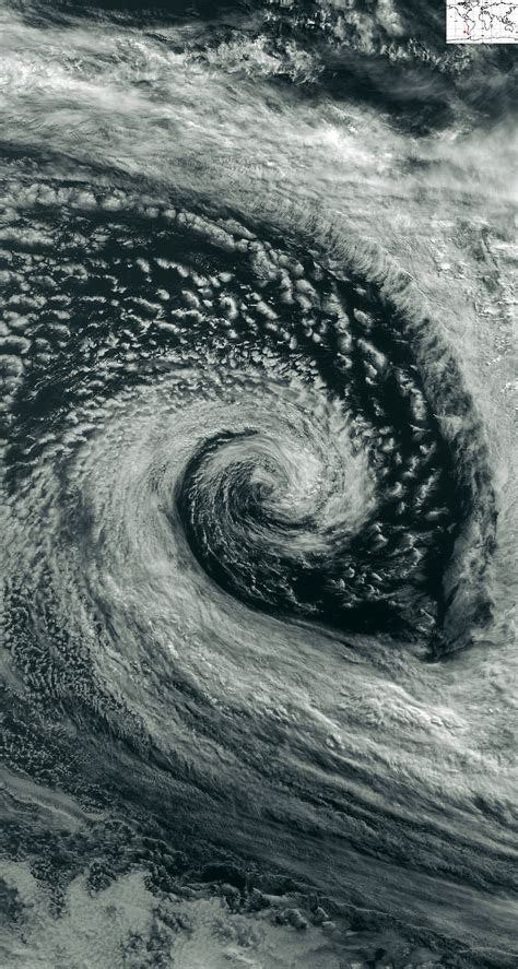 Cloud Structures - 'Extratropical Cyclone' Structure - Examples (61-72)