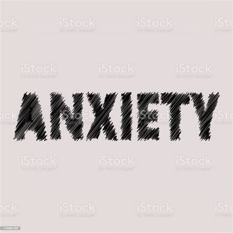 Anxiety Vector Illustration Mental Health Psychiatry Issues Mental Disorder Health Issues ...