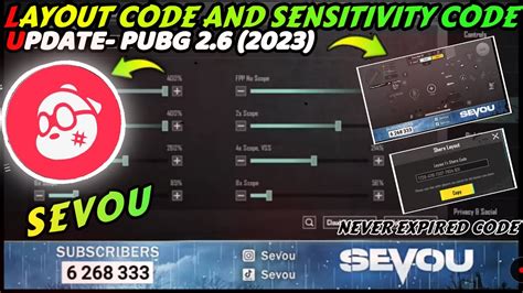 UPDATE 2.6 | SEVOU SENSITIVITY SETTINGS | SEVOU SENSITIVITY CODE ...