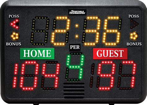 Sportable Scoreboards Multisport Indoor Tabletop Scoreboard- Buy Online ...