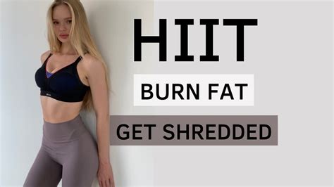 HIIT WORKOUT TO BURN FAT and GET SHREDDED / No Equipment / Beginner ...