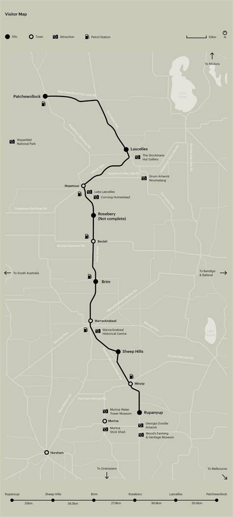 Silo Art Trail - Here is our map of the Silo Art Trail as...