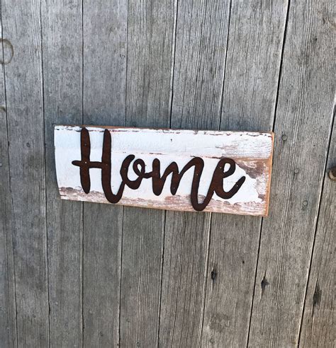 Home barn board sign Home barn wood sign Home wall decor