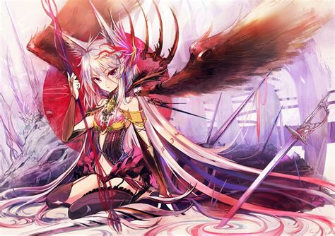 Cute Anime Dragon Girl Wallpapers - Wallpaper Cave