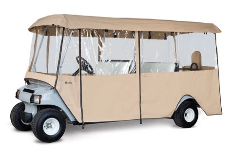 Classic Accessories Deluxe 6-Passenger Golf Cart Enclosure, Deluxe 6 ...