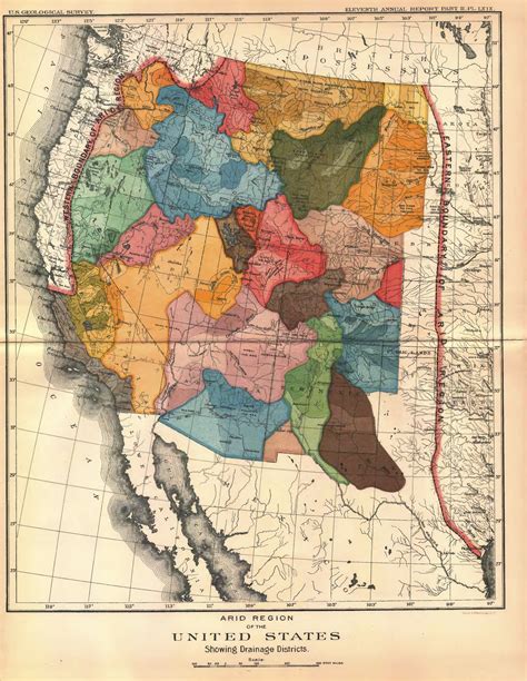 An alternative map of the American west- Mapping the Nation Blog