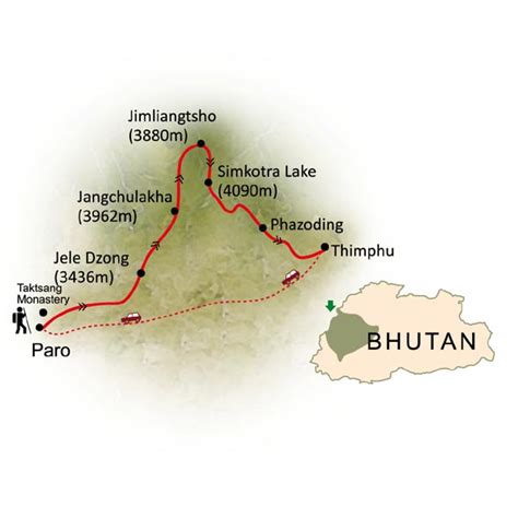 Druk Path Trekking in Bhutan, Druk Path, Hike to Taktsang monastery