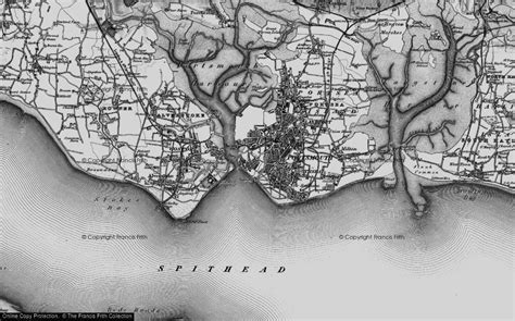 Old Maps of Old Portsmouth, Hampshire - Francis Frith