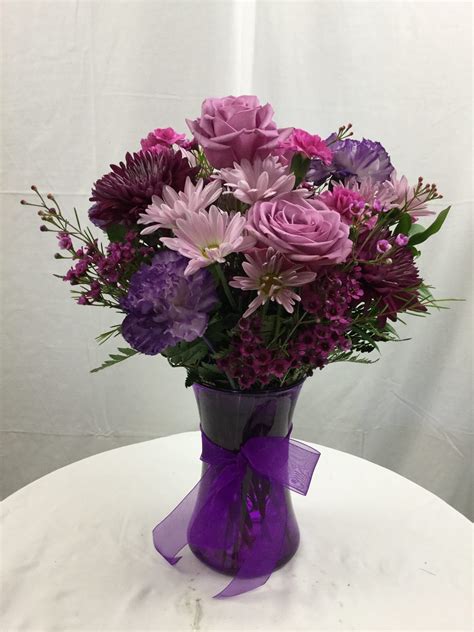 Loving Lavender Flower Bouquet - WestchesterFlowerShop.com