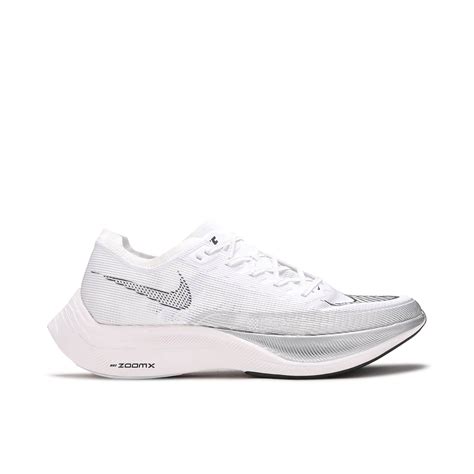 Nike ZoomX Vaporfly Next% 2 White Metallic Silver | CU4111-100 | Laced