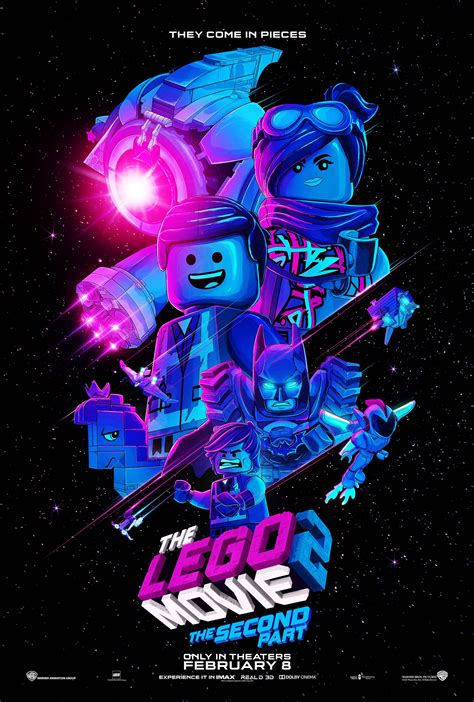 The LEGO Movie 2 Poster Has a Sweet Blacklight Effect | Collider