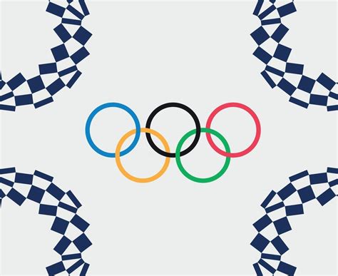 Olympic games Tokyo 2020 japan abstract vector design illustration ...