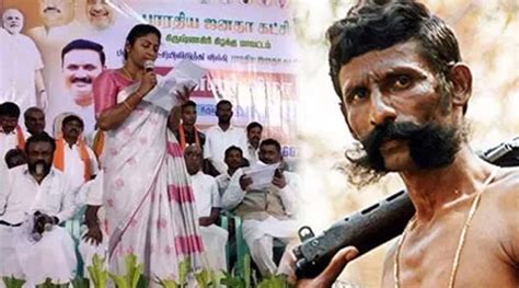 Veerappan’s daughter Vidya Rani joins BJP