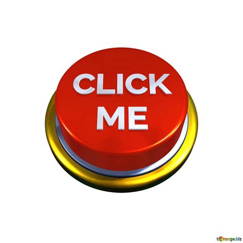 Click me red button transparent png free image - № 56302