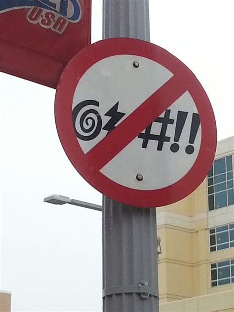 NO CURSING! Sign in Virginia Beach,VA. Way to go Virginia Beach! -Love ...