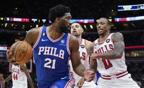 NBA Twitter reacts to Joel Embiid, Sixers beating Bulls for 12th ...