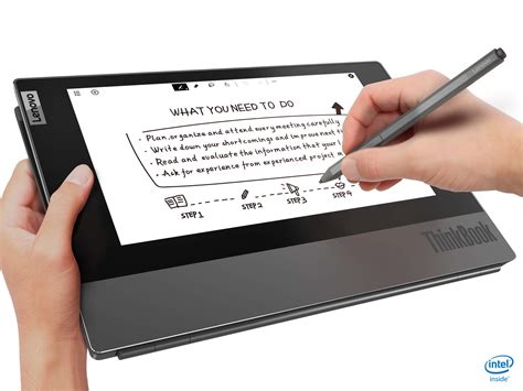 Lenovo ThinkBook Plus with multitasking e-ink cover display is yours ...