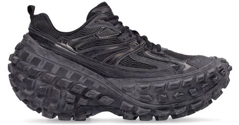 Balenciaga Synthetic Defender Sneakers in Black for Men - Lyst