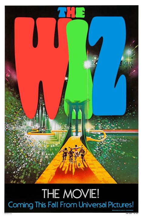 The Wiz Movie Poster 16x24 Poster Medium Art Poster 16x24 Unframed, Age ...