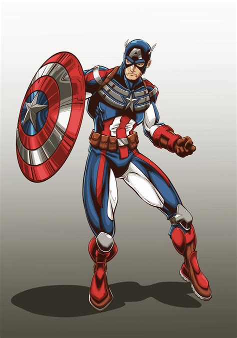 Captain America CS by Brian-Robertson on DeviantArt