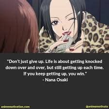 nana osaki poem - Google Search | Nana quotes, Anime quotes, Nana osaki