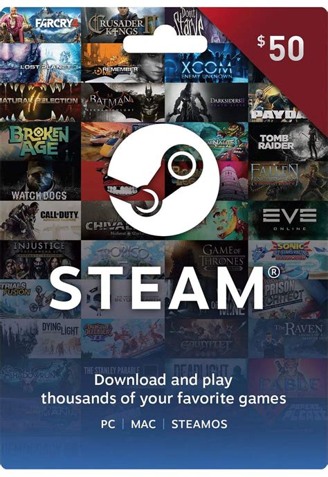 Comprar Cartão Steam Pré Pago $50 Dólares | Zero3Games