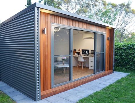 Картинки по запросу container offices | Backyard office, Backyard studio, Studio shed