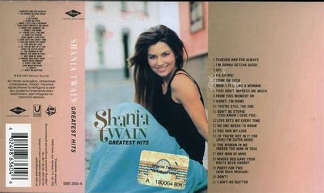 Shania Twain GREATEST HITS CD