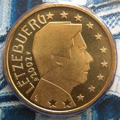 Luxembourg 50 Cent Coin 2002 - euro-coins.tv - The Online Eurocoins Catalogue