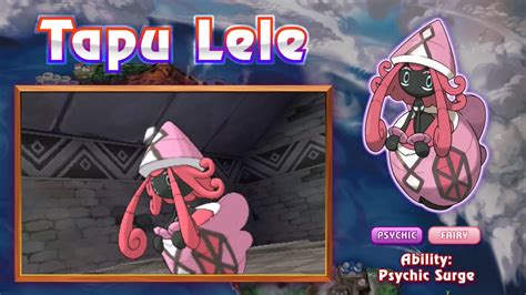 Pokemon Sun & Moon Guide - How to get Tapu LeLe - Just Push Start